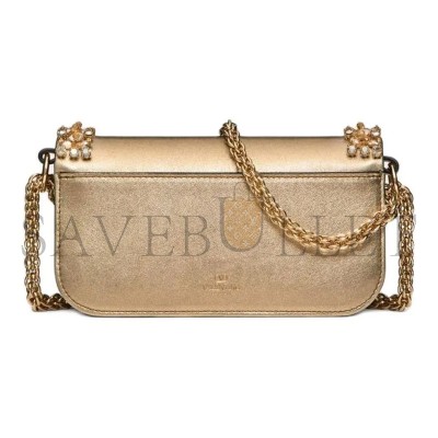 VALENTINO SMALL VALENTINO GARAVANI LOCÒ SHOULDER BAG 5W2B0N86LDPZFA (20*11*5cm)